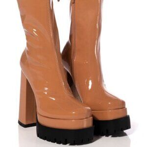 AZALEA WANG " READY FOR THE RUNWAY " BOOTIE " BRAND NEW "